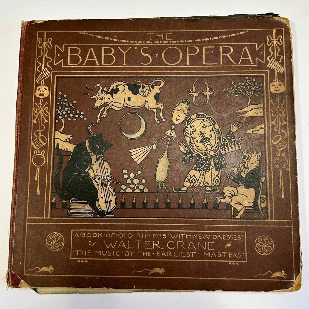 Antique Baby's Opera Book First Edition c. 1880's